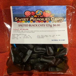 SALTED BLACK CATS 125g