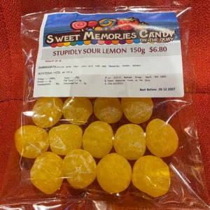STUPIDLY SOUR LEMON 150g