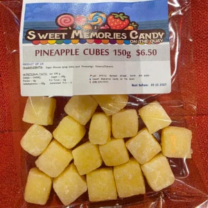 PINEAPPLE CUBES 150g